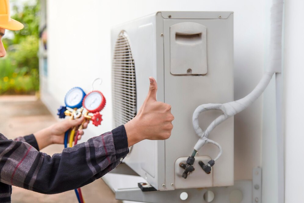 heat pump installation